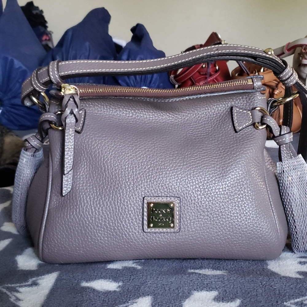 Dooney Mini Satchel in Elephant